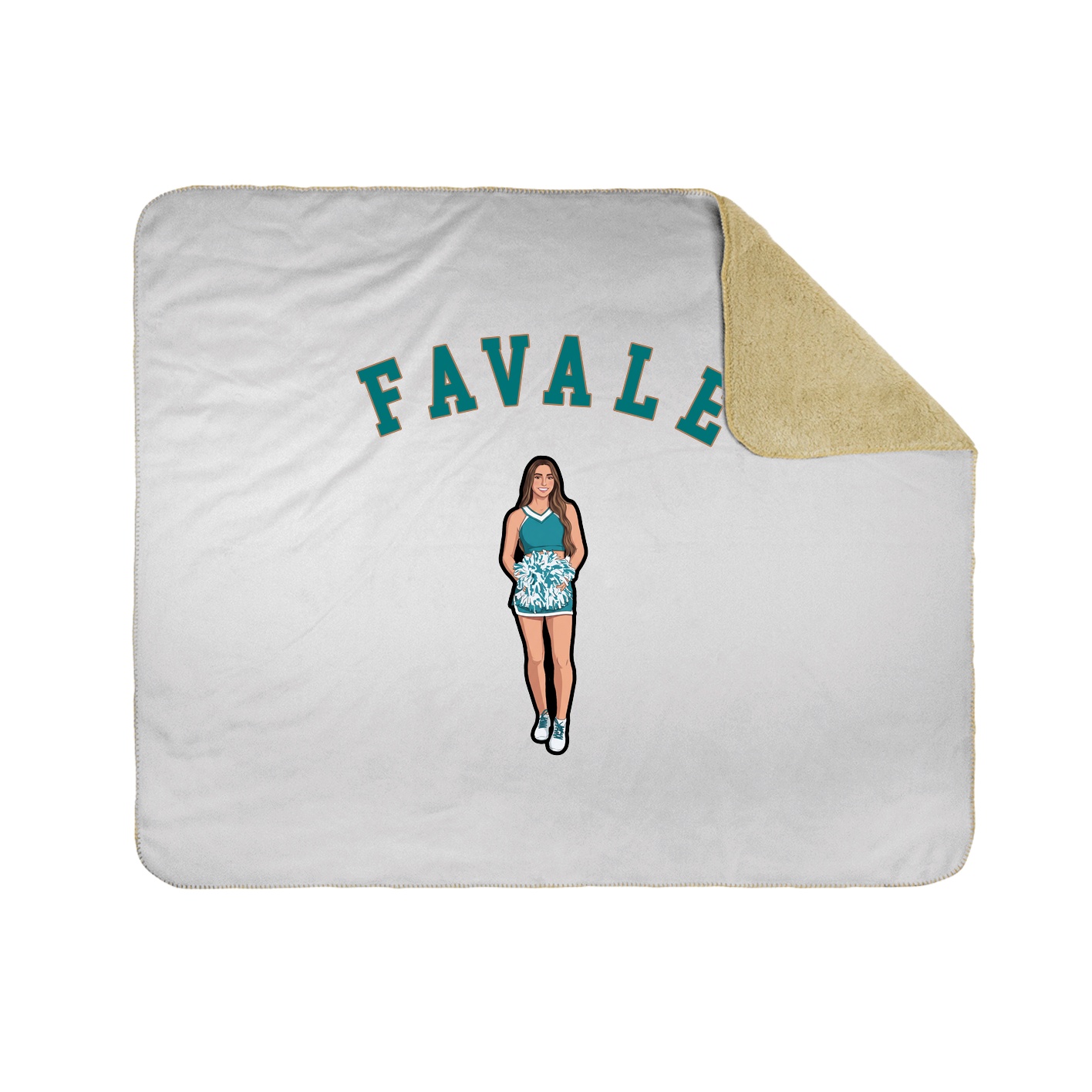 Throw Blanket — Shirsey Arch in White