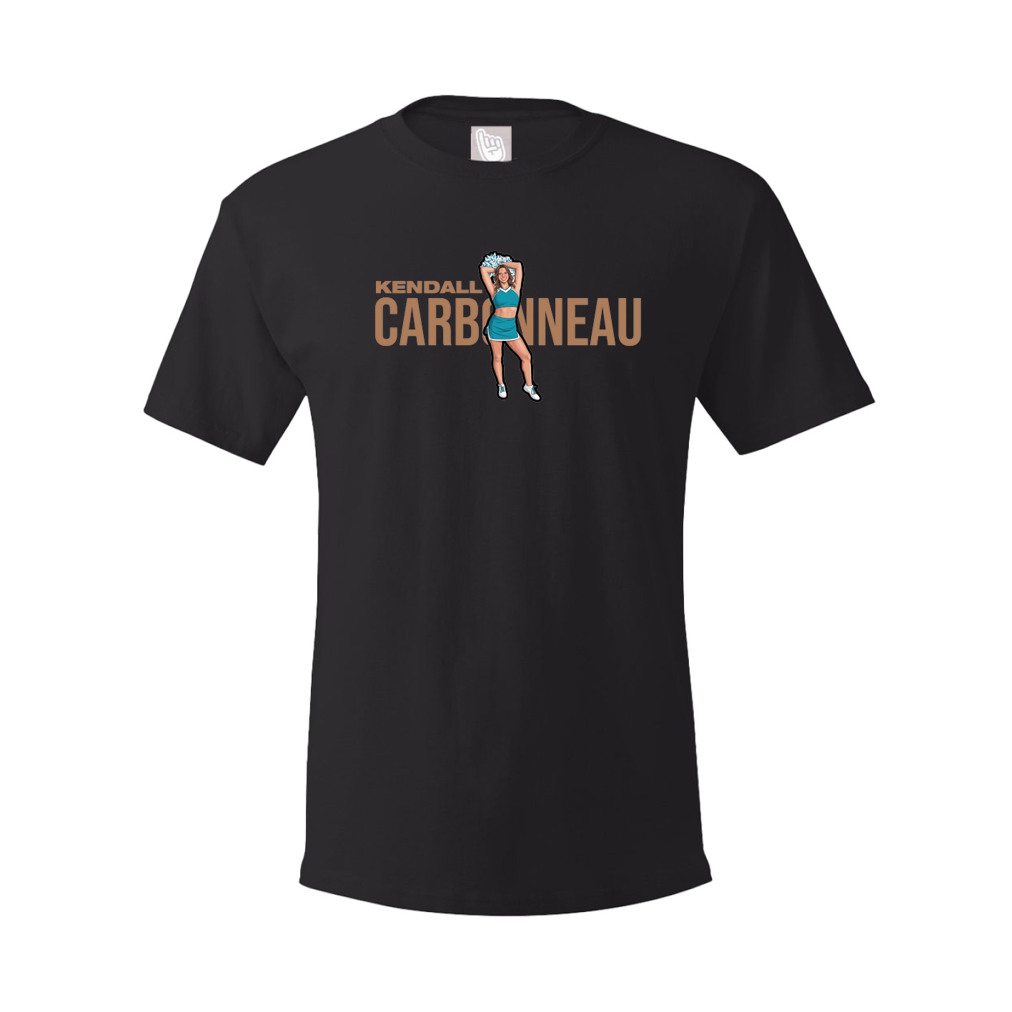 Youth Tee — Player Name in Black