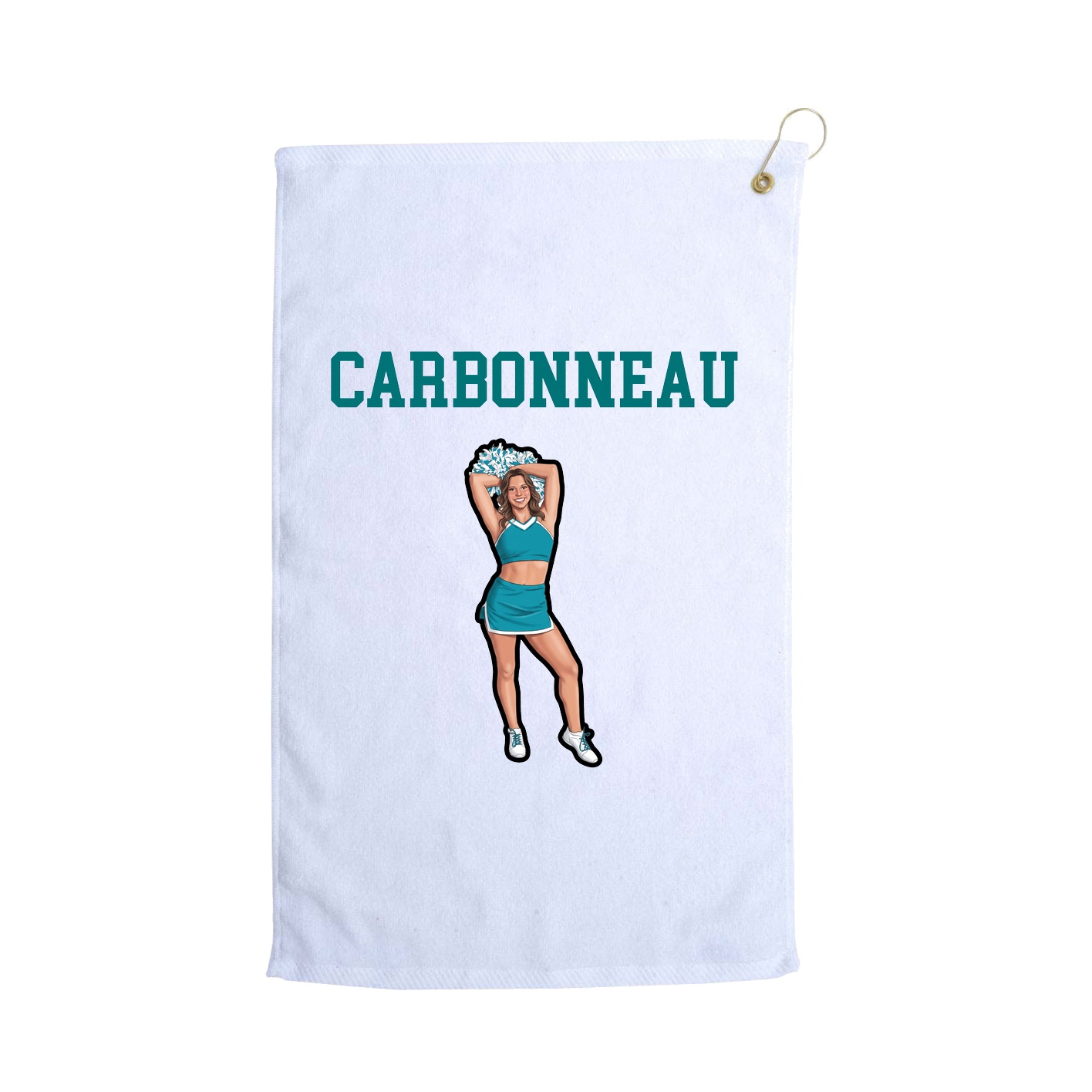 Golf Towel — Shirsey in White