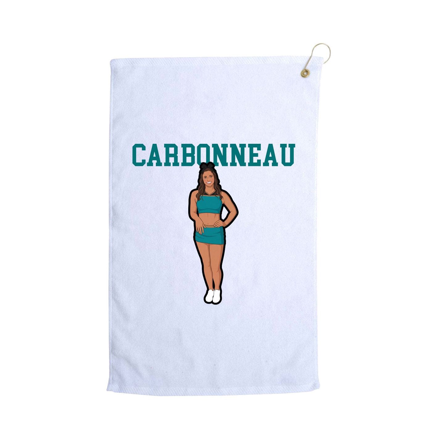 Golf Towel — Shirsey in White