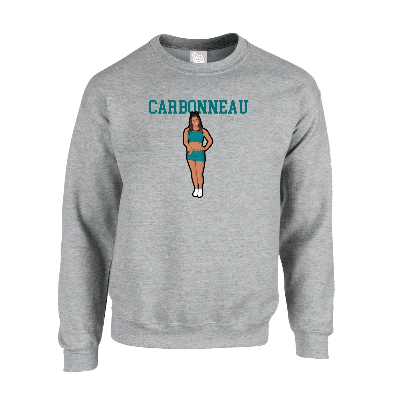 Fleece Crew — Shirsey in Grey