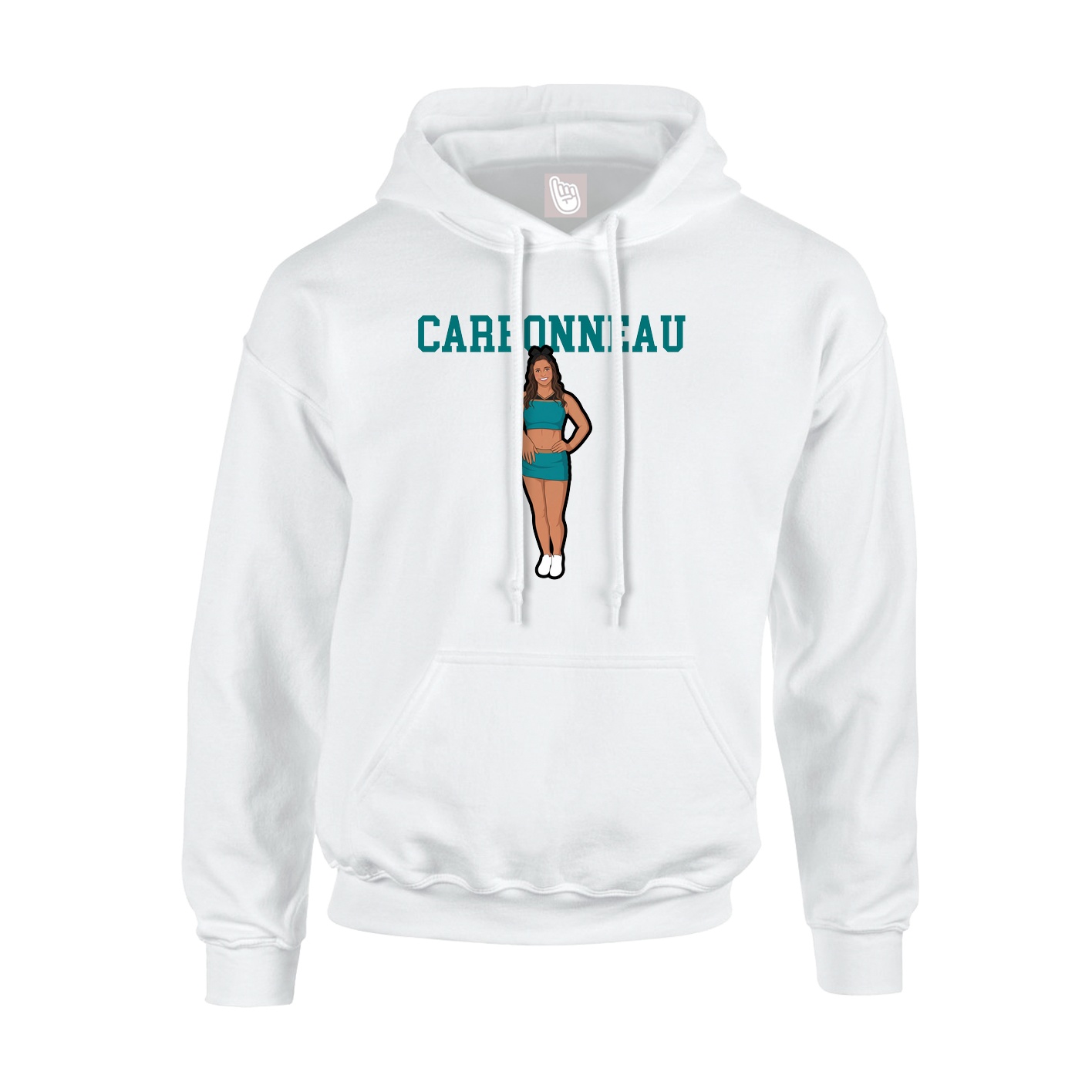 Youth Hoodie — Shirsey in White