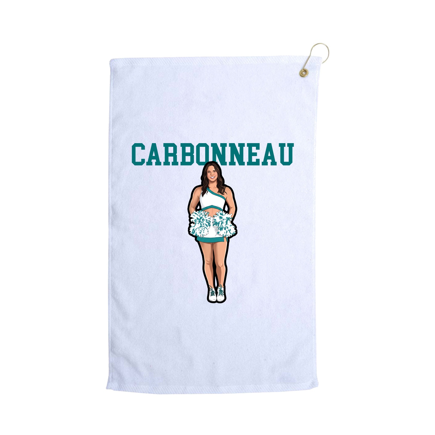 Golf Towel — Shirsey in White