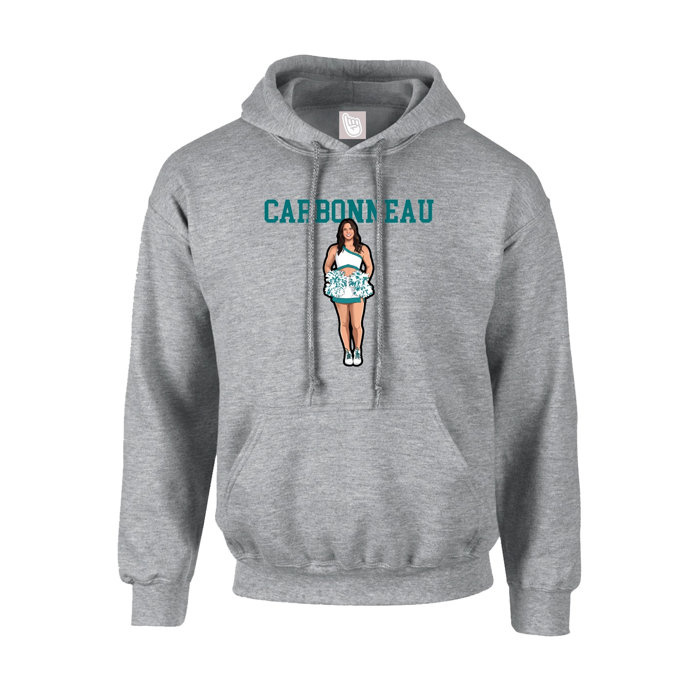 Hoodie — Shirsey in Grey