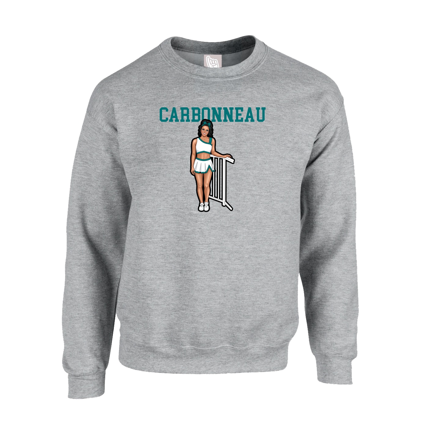Fleece Crew — Shirsey in Grey