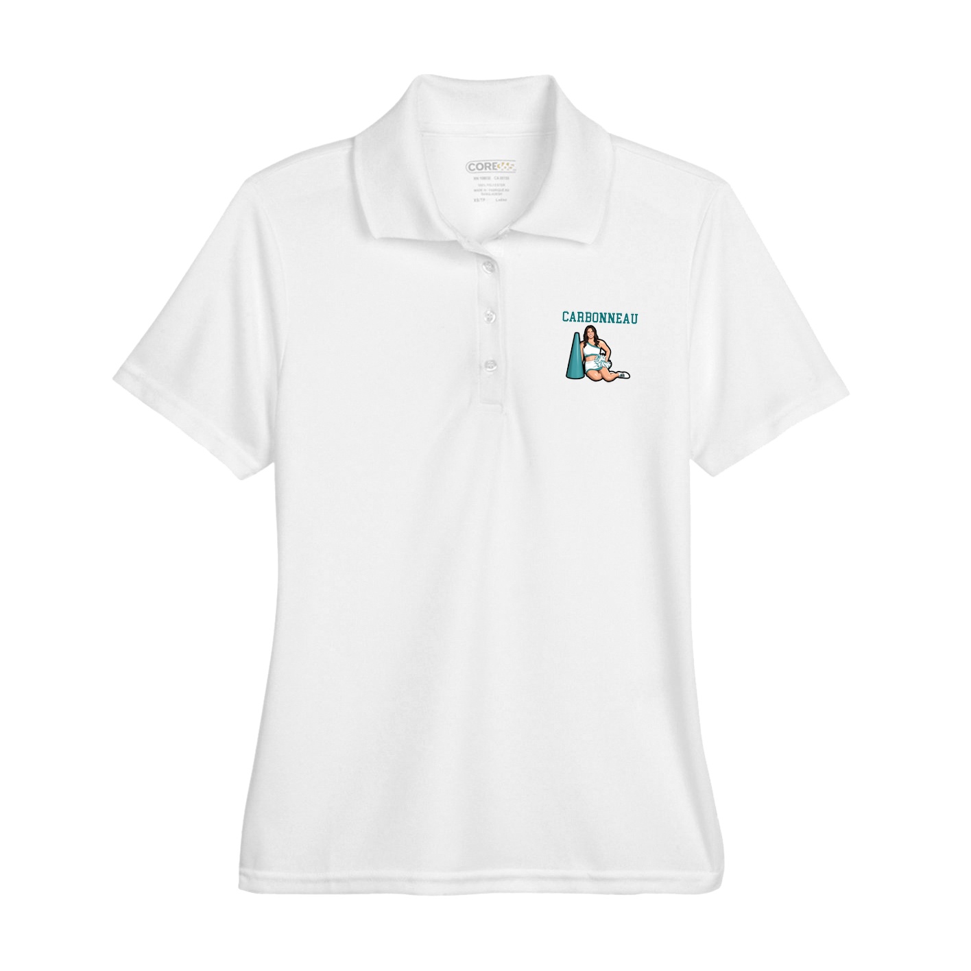 Womens Performance Polo — Shirsey in White
