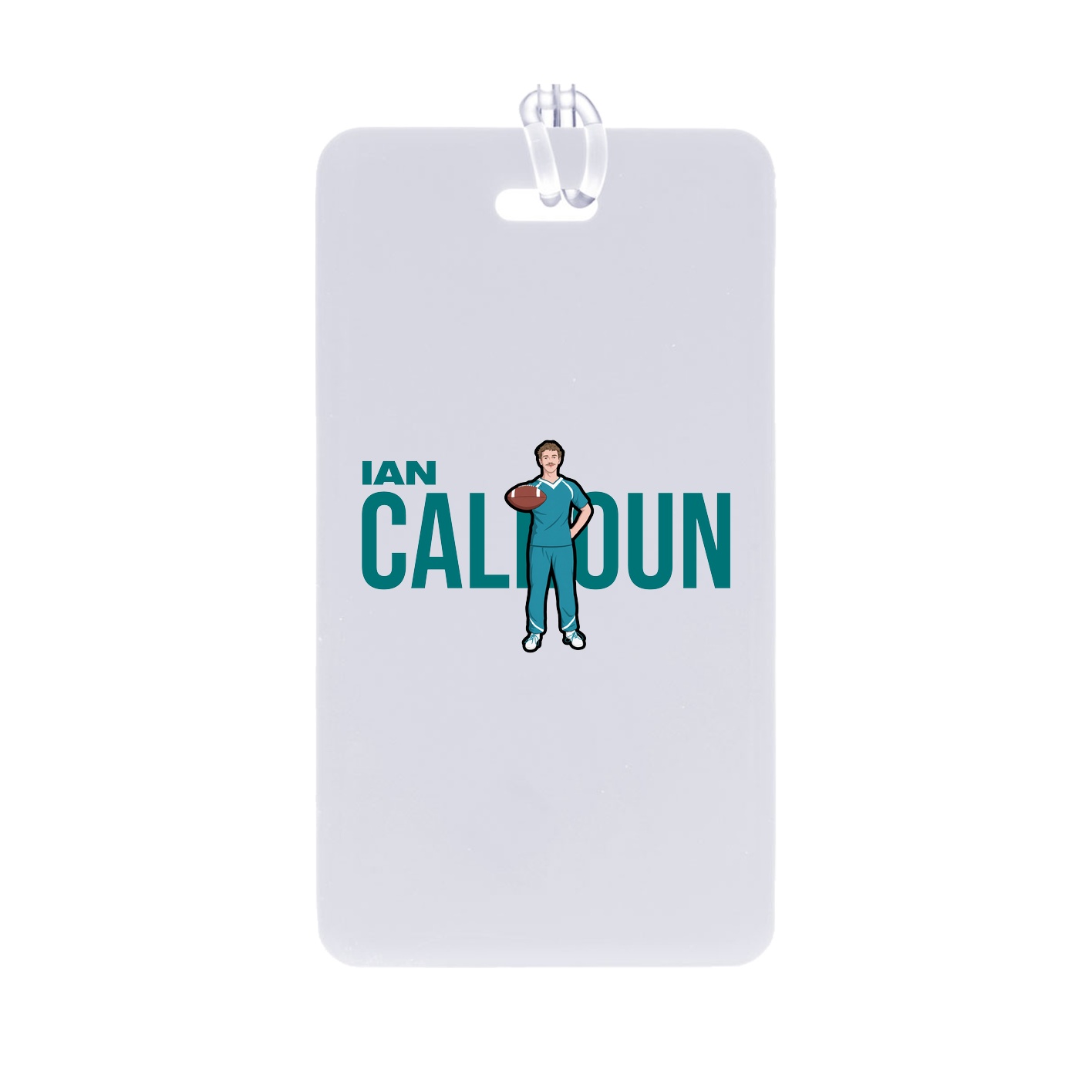 Bag Tag — Player Name in Classic