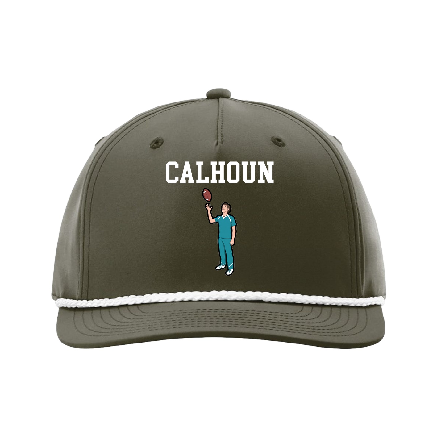 Five-Panel Classic Rope Cap — Shirsey in Green