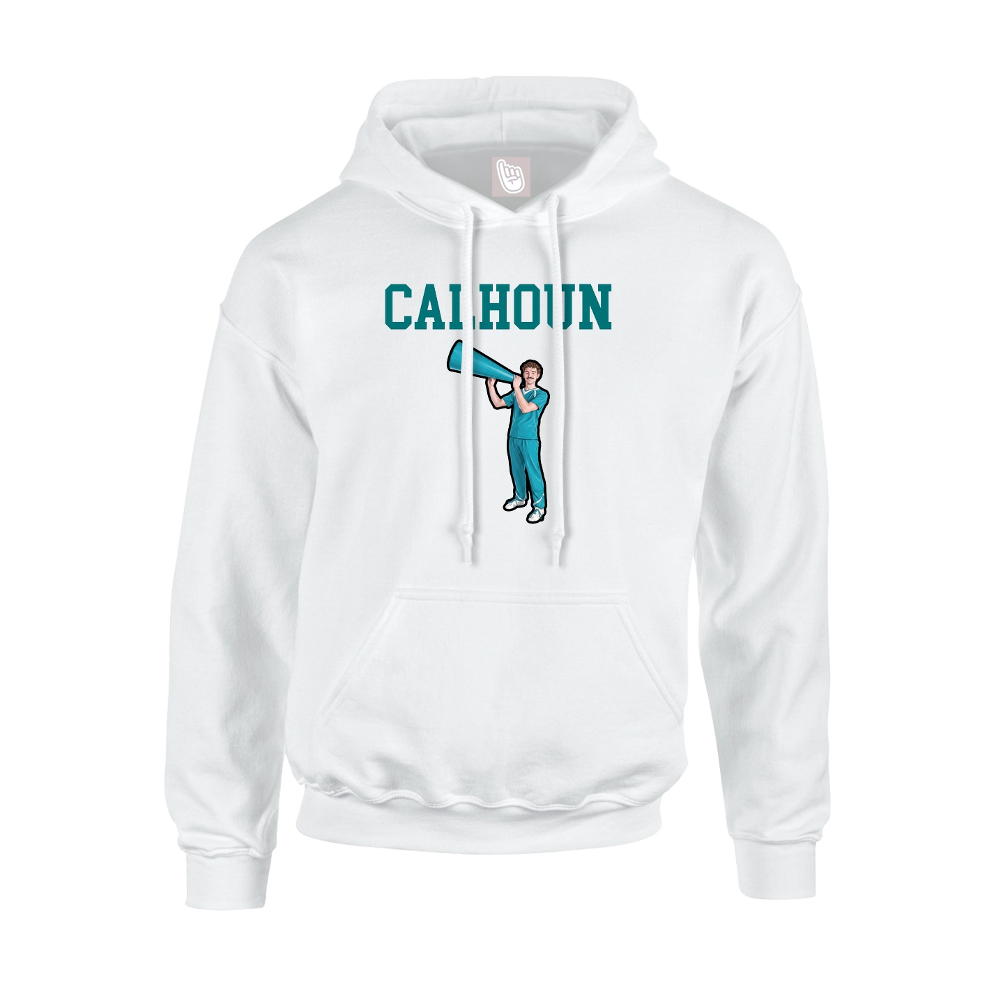 Hoodie — Shirsey in White