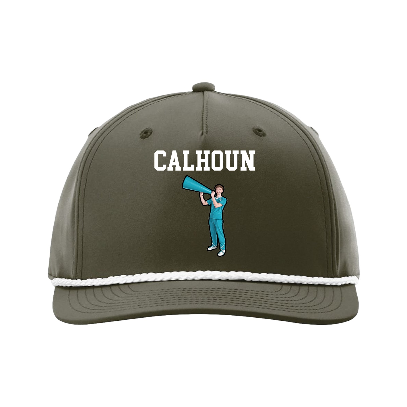 Five-Panel Classic Rope Cap — Shirsey in Green
