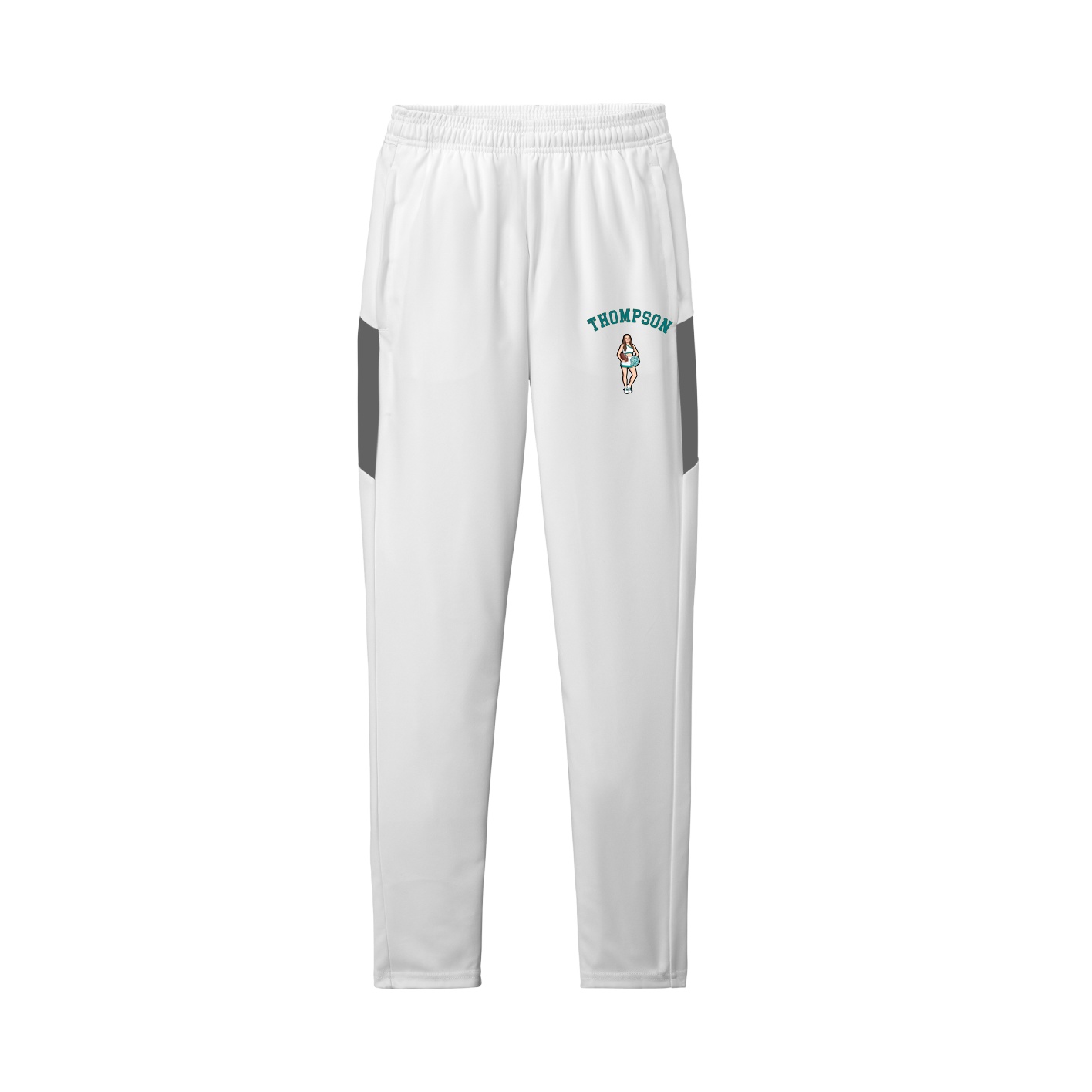 Team Travel Pant — Shirsey Arch in White/Grey