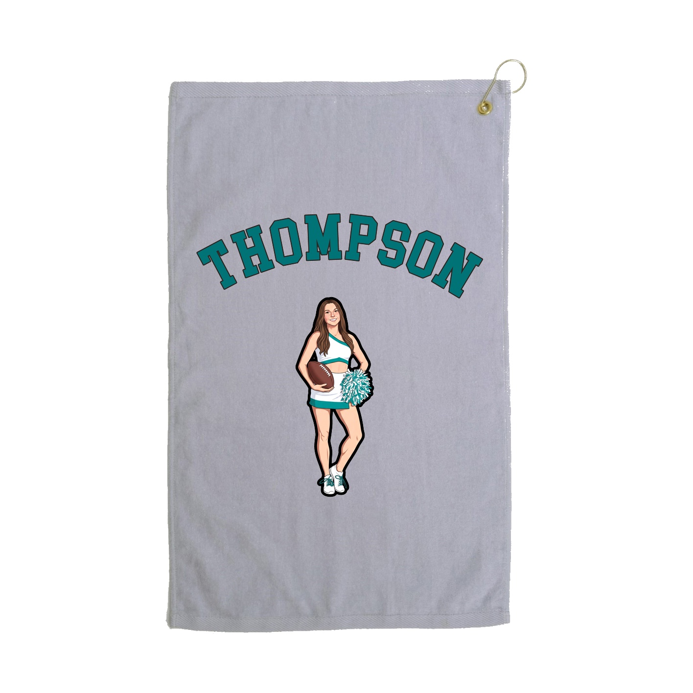 Golf Towel — Shirsey Arch in Grey