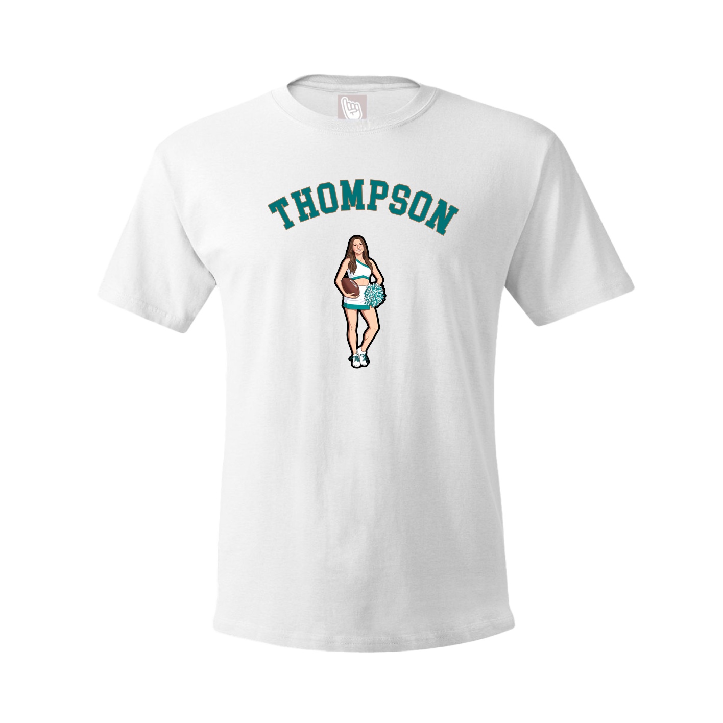 Youth Tee — Shirsey Arch in White