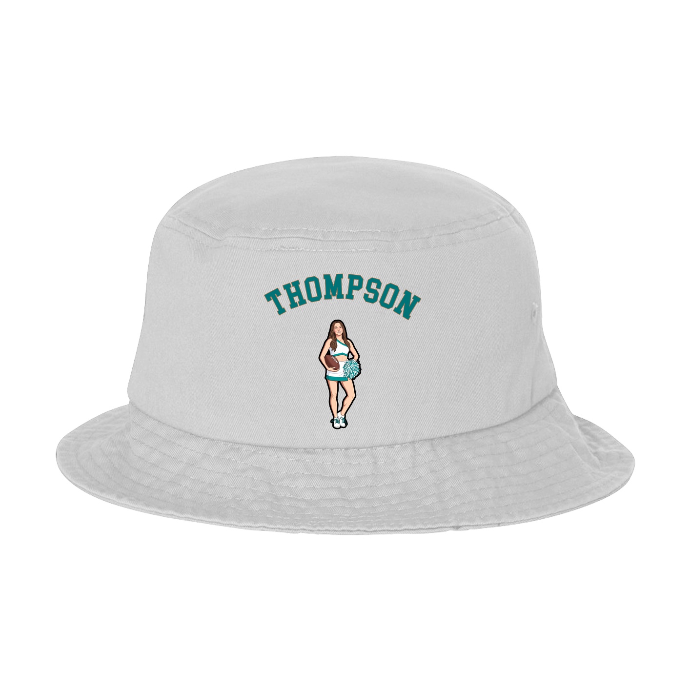 Bucket Cap — Shirsey Arch in White