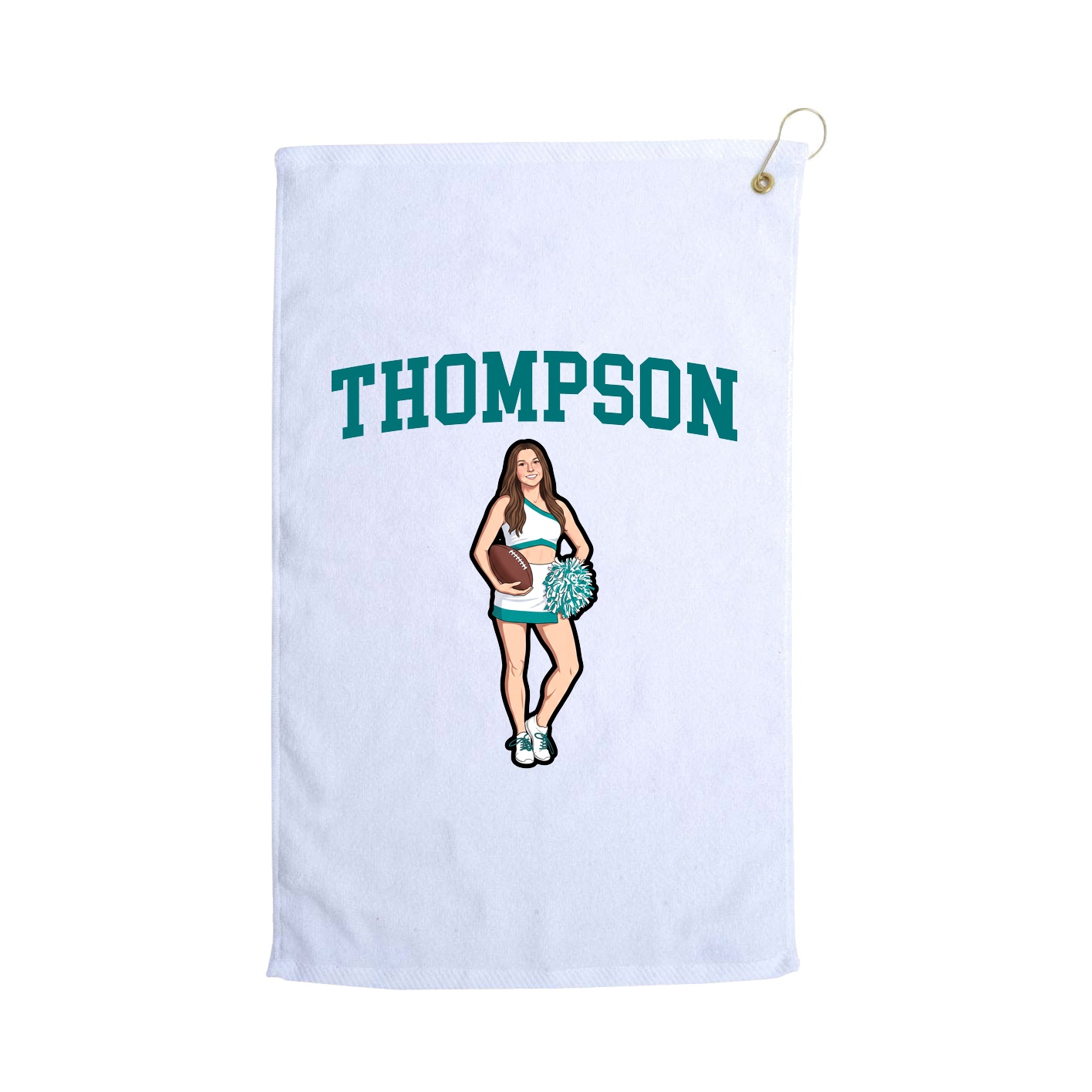 Golf Towel — Shirsey in White
