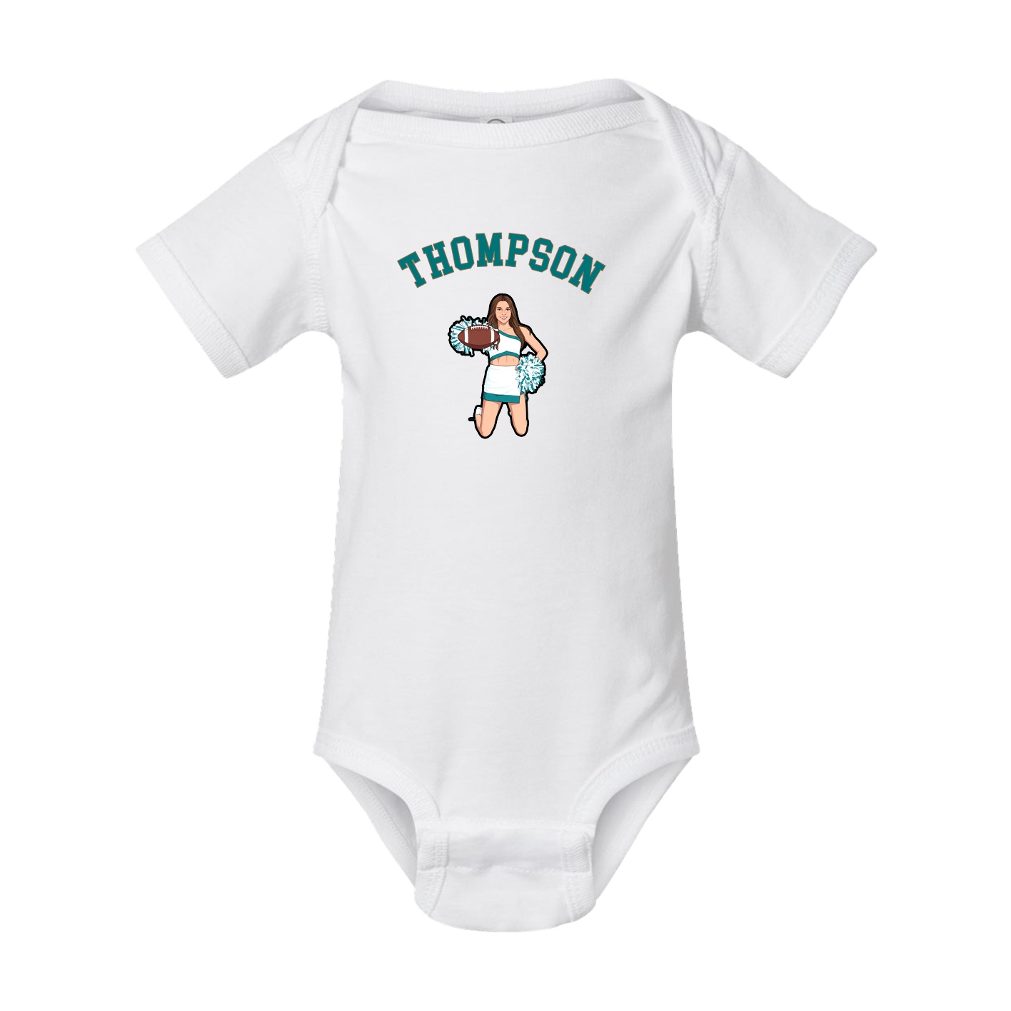 Baby Onesie — Shirsey Arch in White