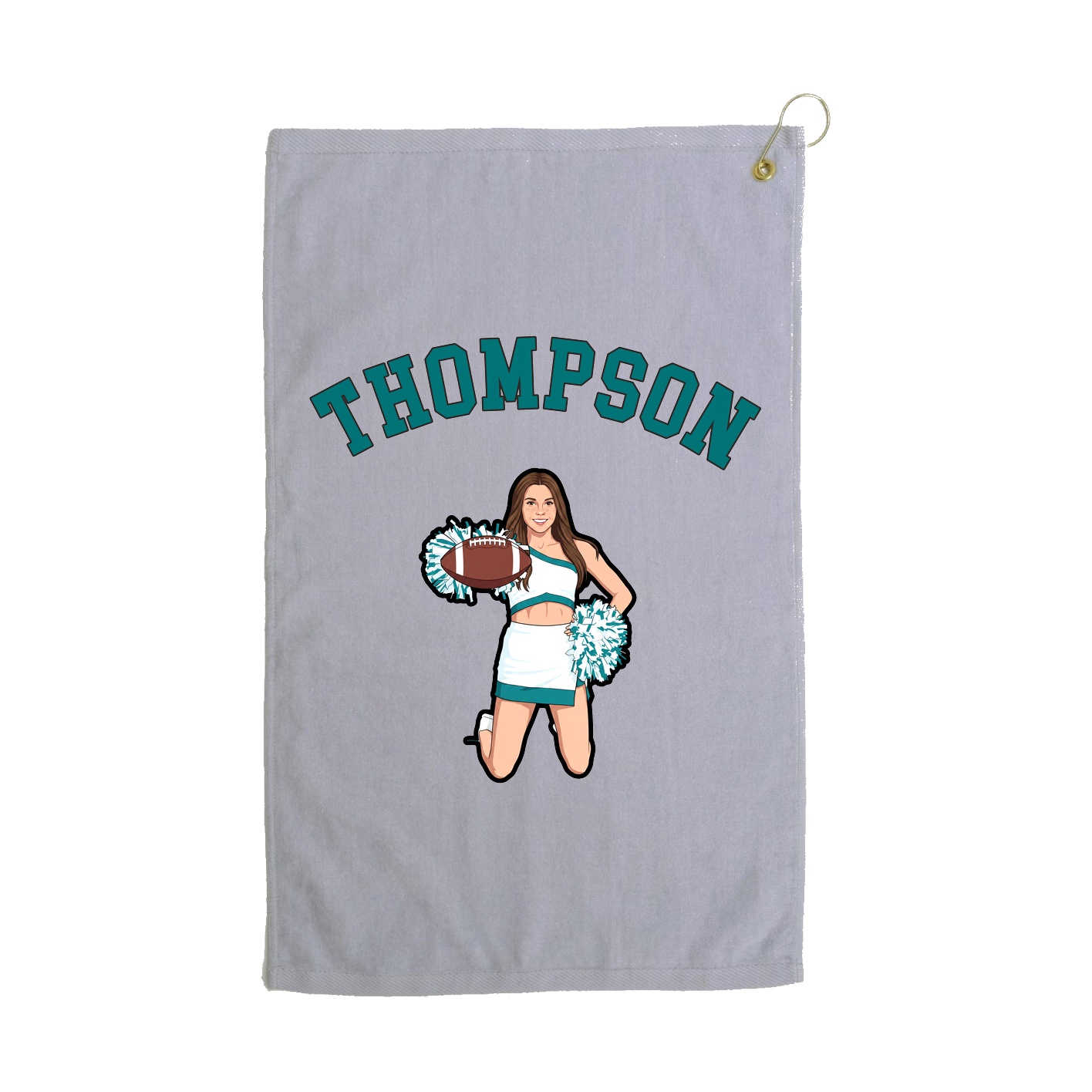 Golf Towel — Shirsey Arch in Grey