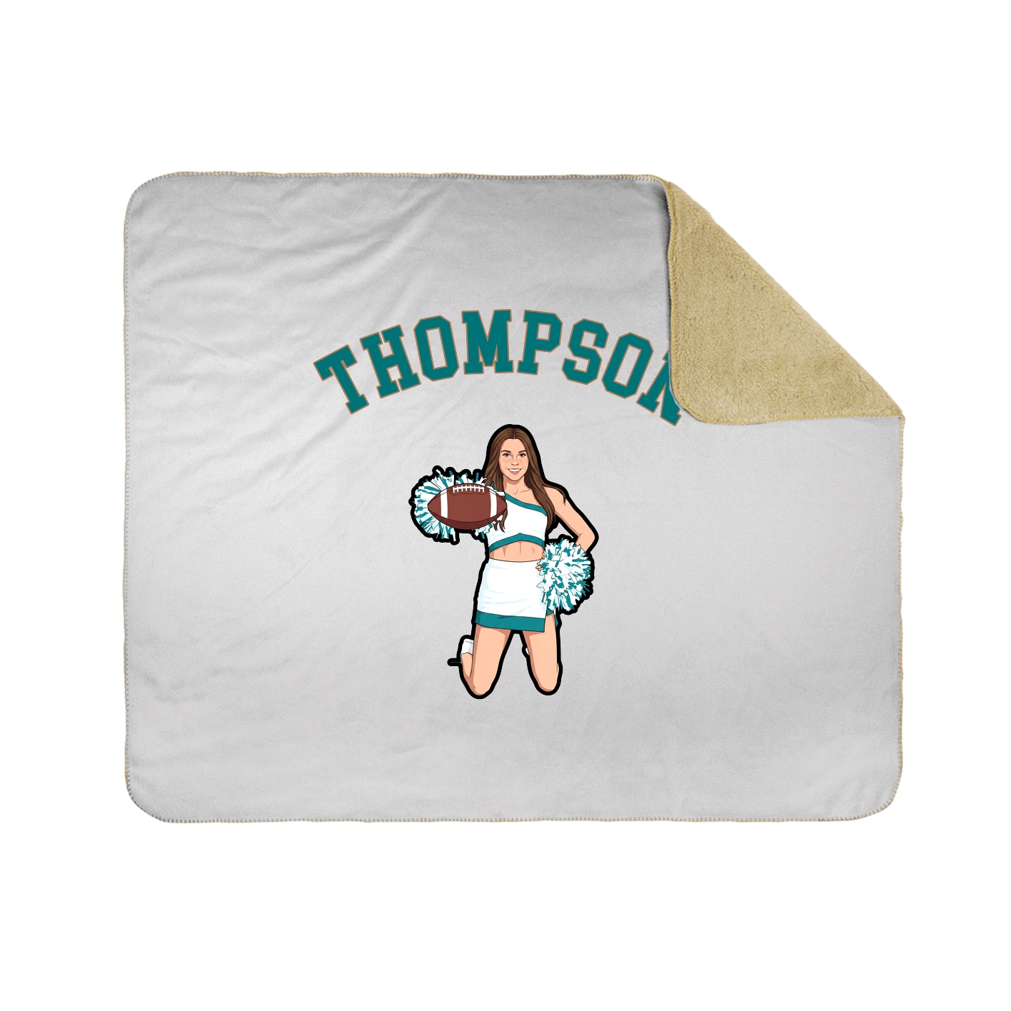 Throw Blanket — Shirsey Arch in White