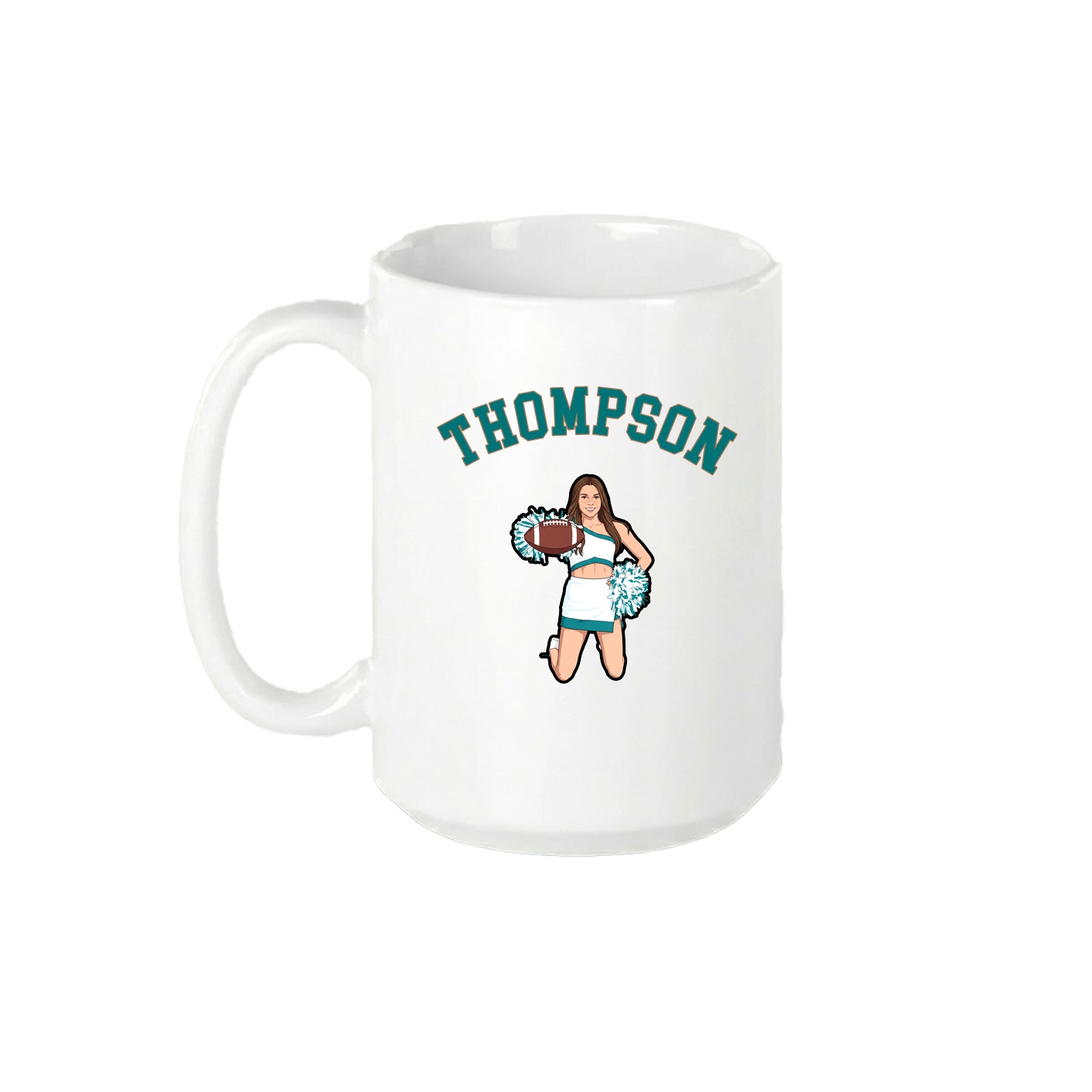 15oz Coffee Mug — Shirsey Arch in White