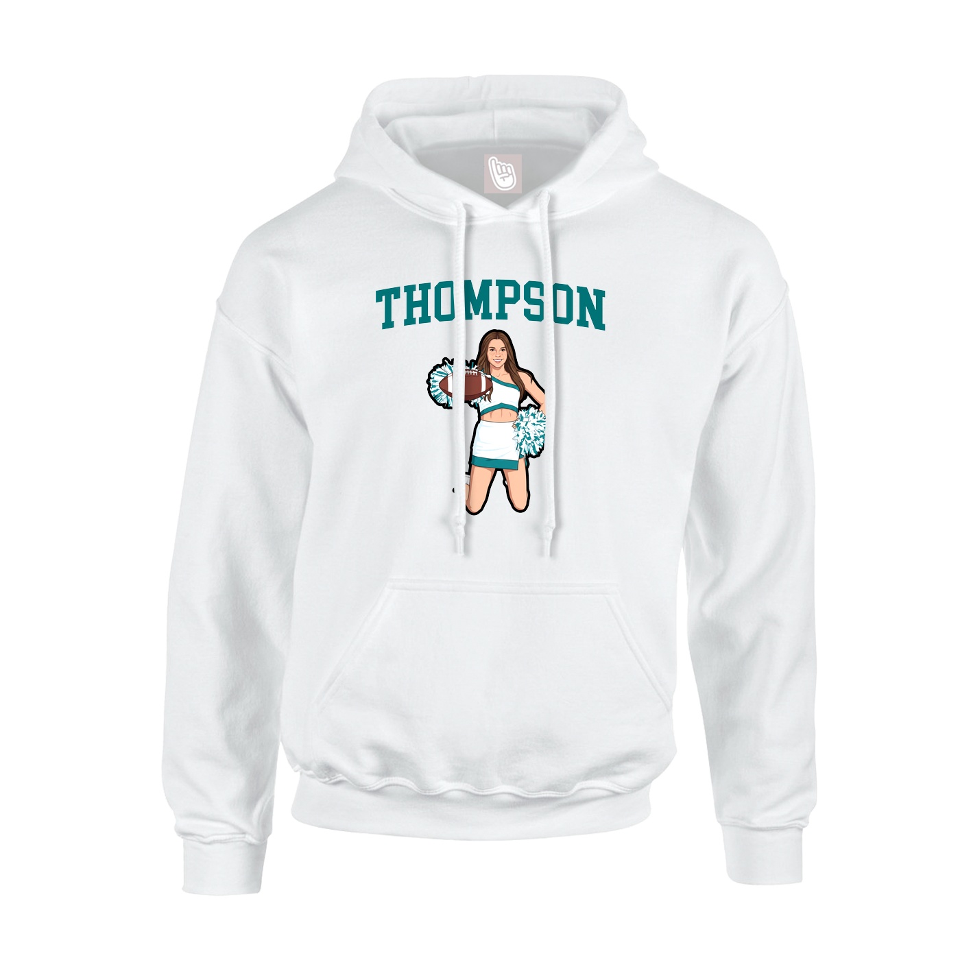 Youth Hoodie — Shirsey in White