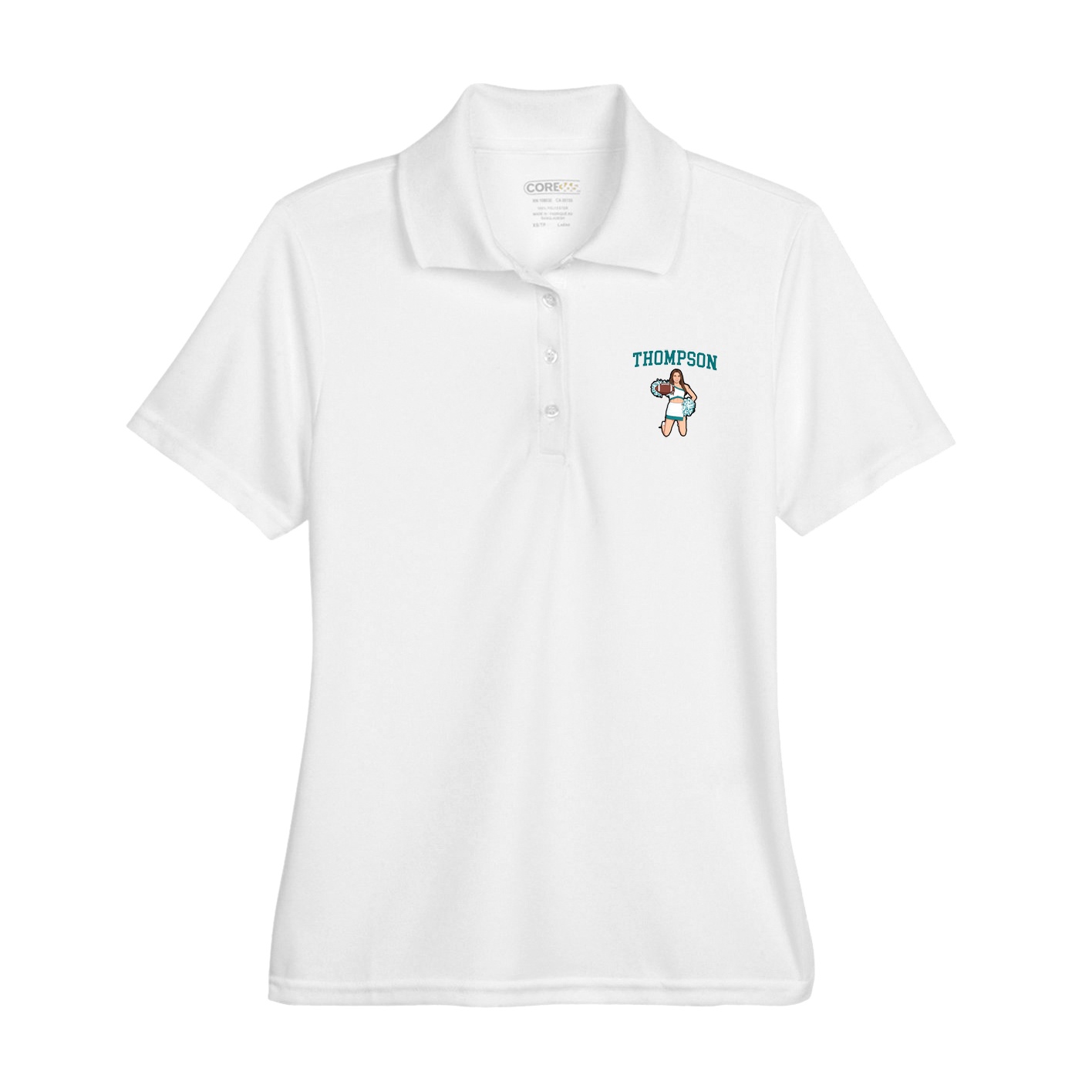 Womens Performance Polo — Shirsey in White
