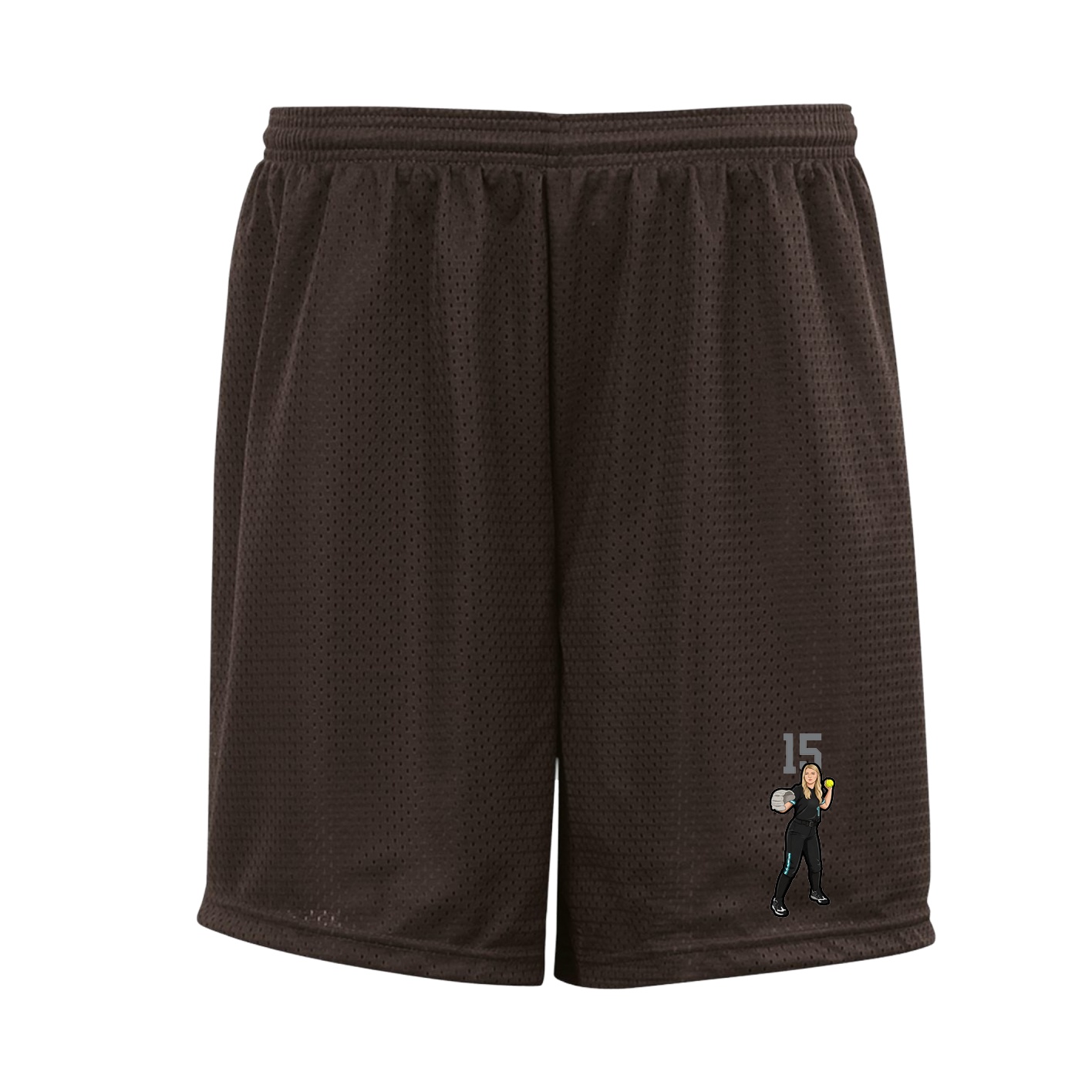 Shorts — Number Top in Brown