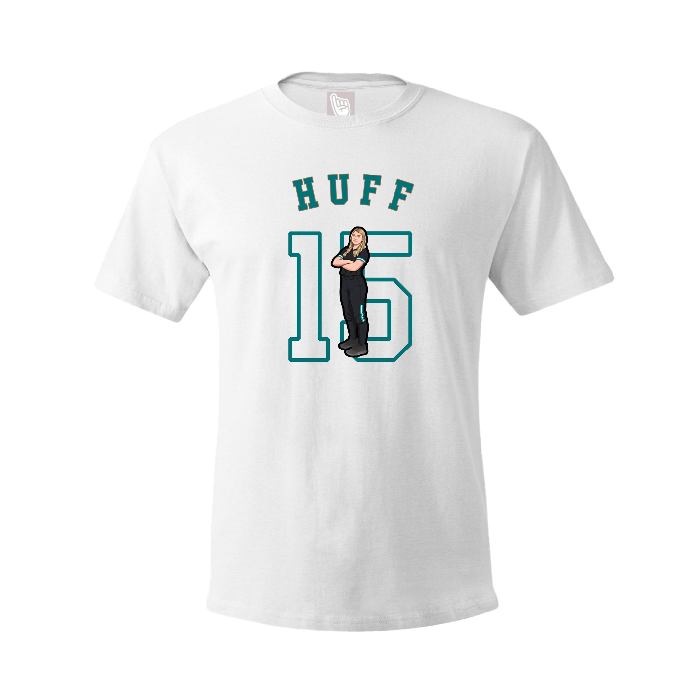 Youth Tee — Shirsey Arch in White