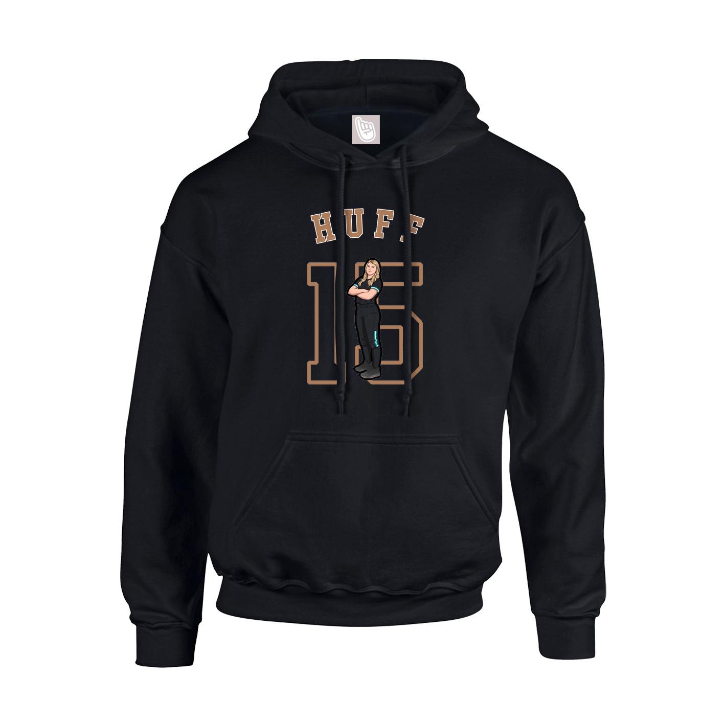 Hoodie — Shirsey Arch in Black