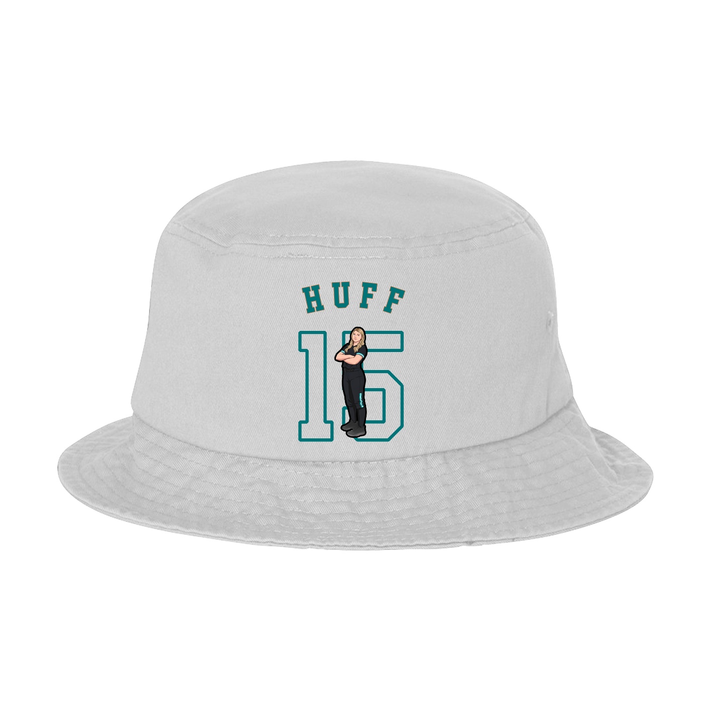 Bucket Cap — Shirsey Arch in White