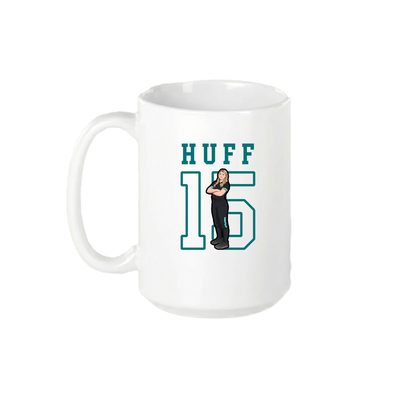 15oz Coffee Mug — Shirsey in White
