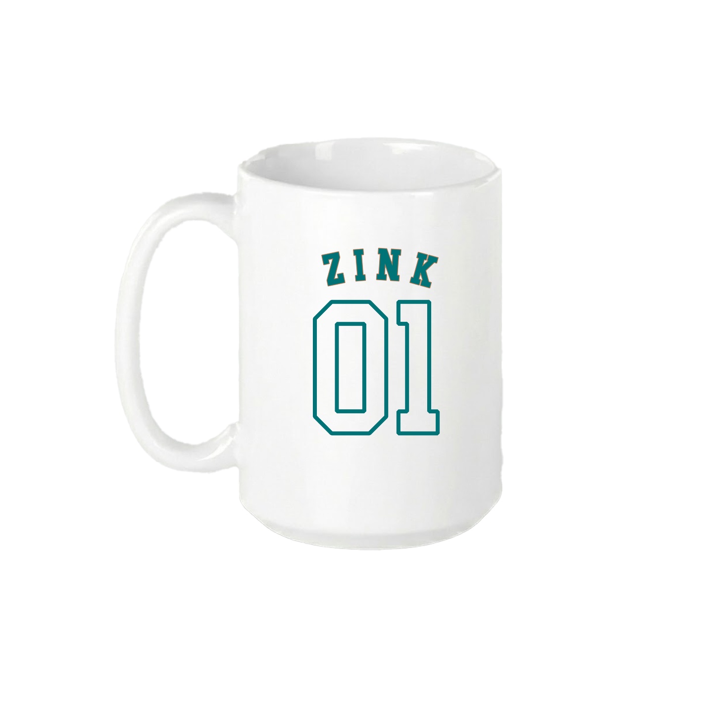 15oz Coffee Mug — Shirsey Arch in White