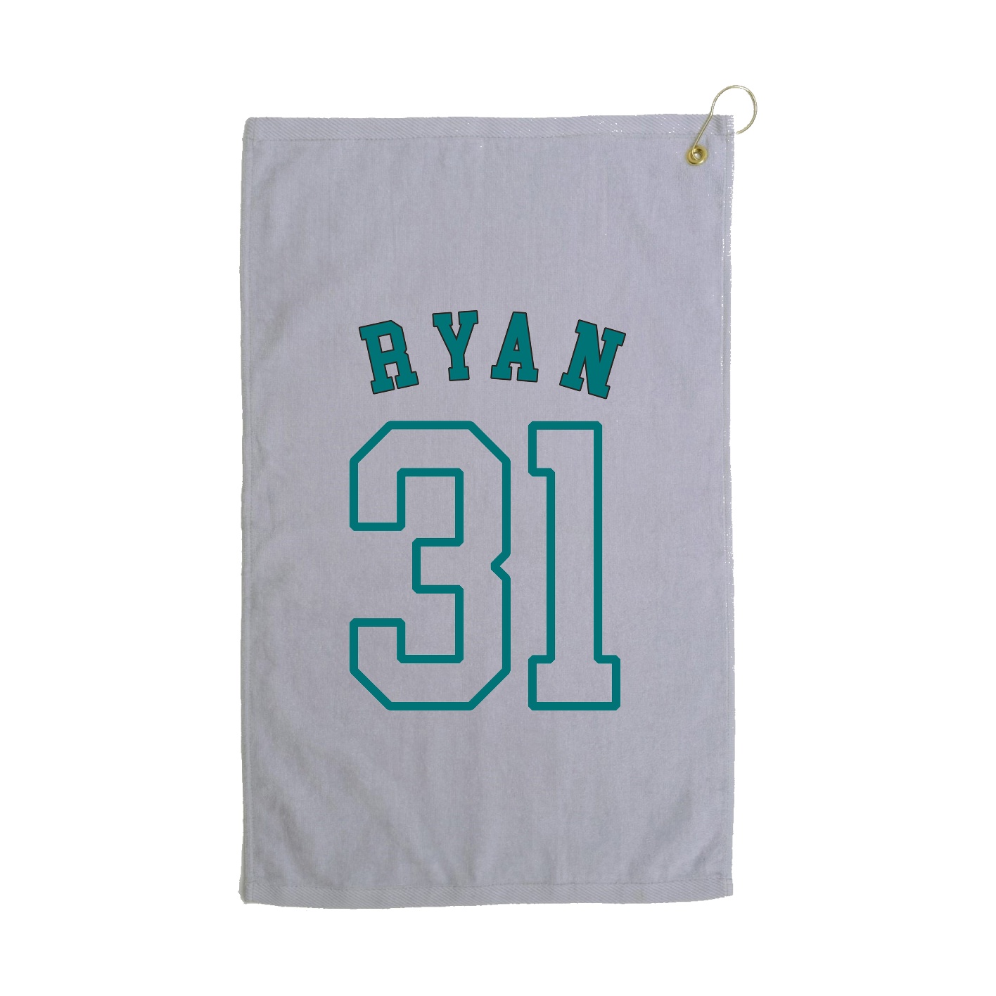 Golf Towel — Shirsey Arch in Grey
