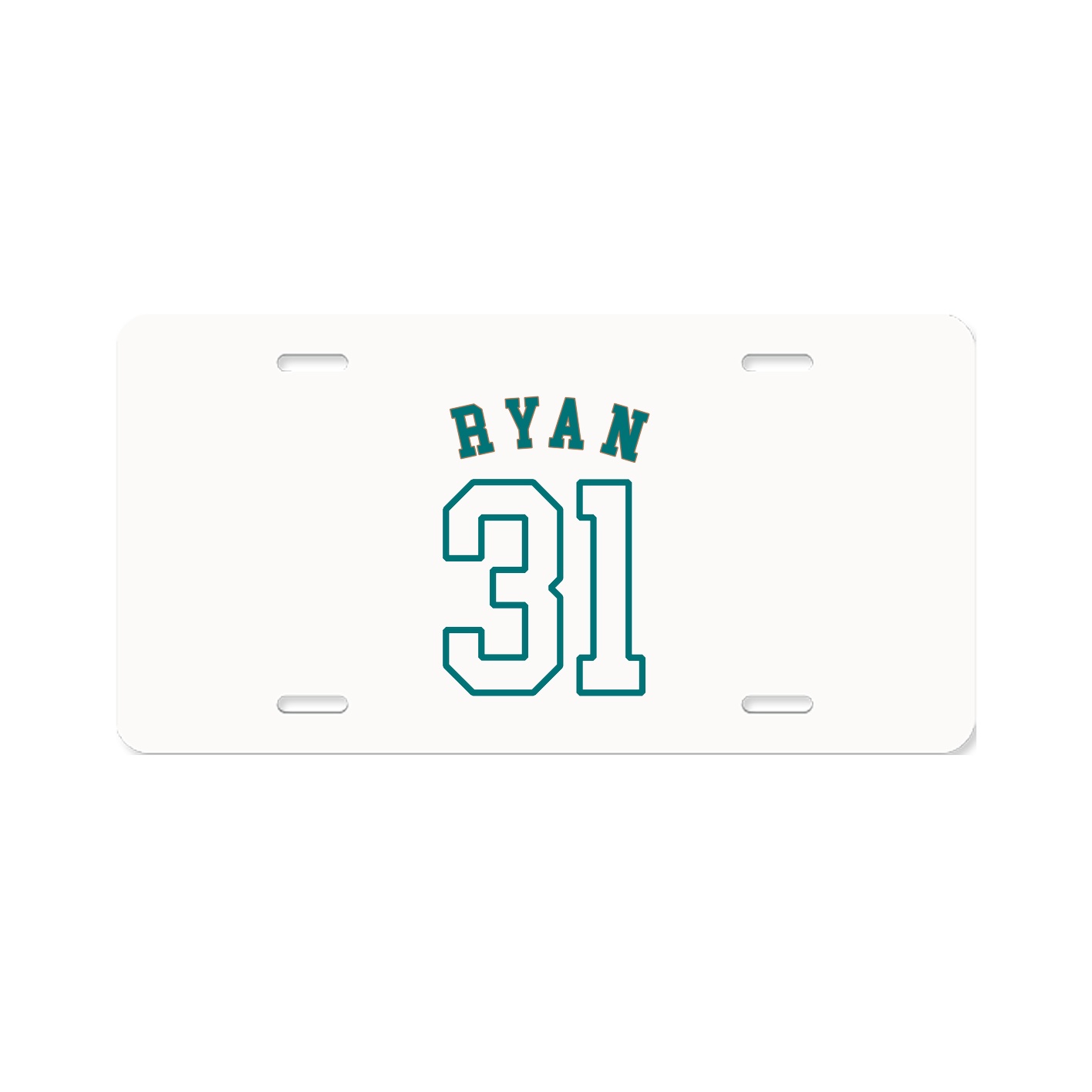 License Plate — Shirsey Arch in Classic