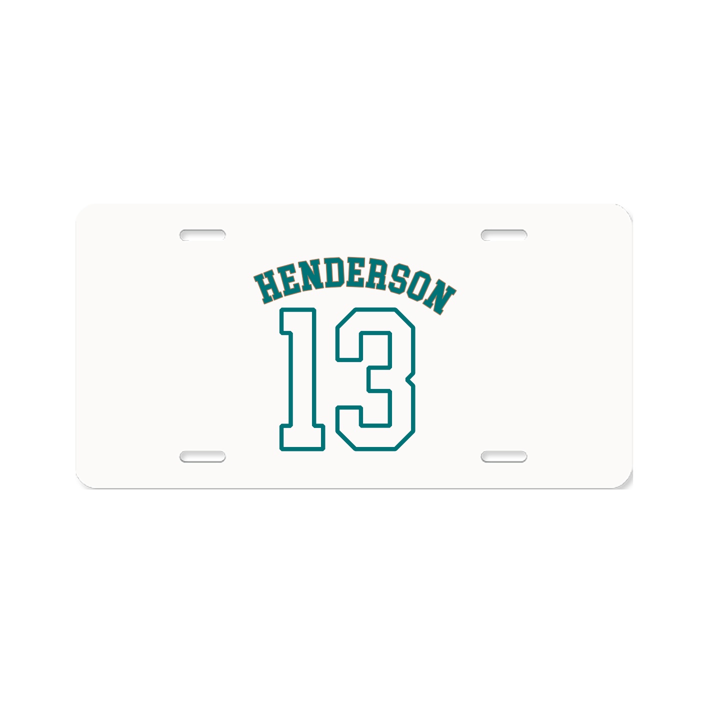 License Plate — Shirsey Arch in Classic