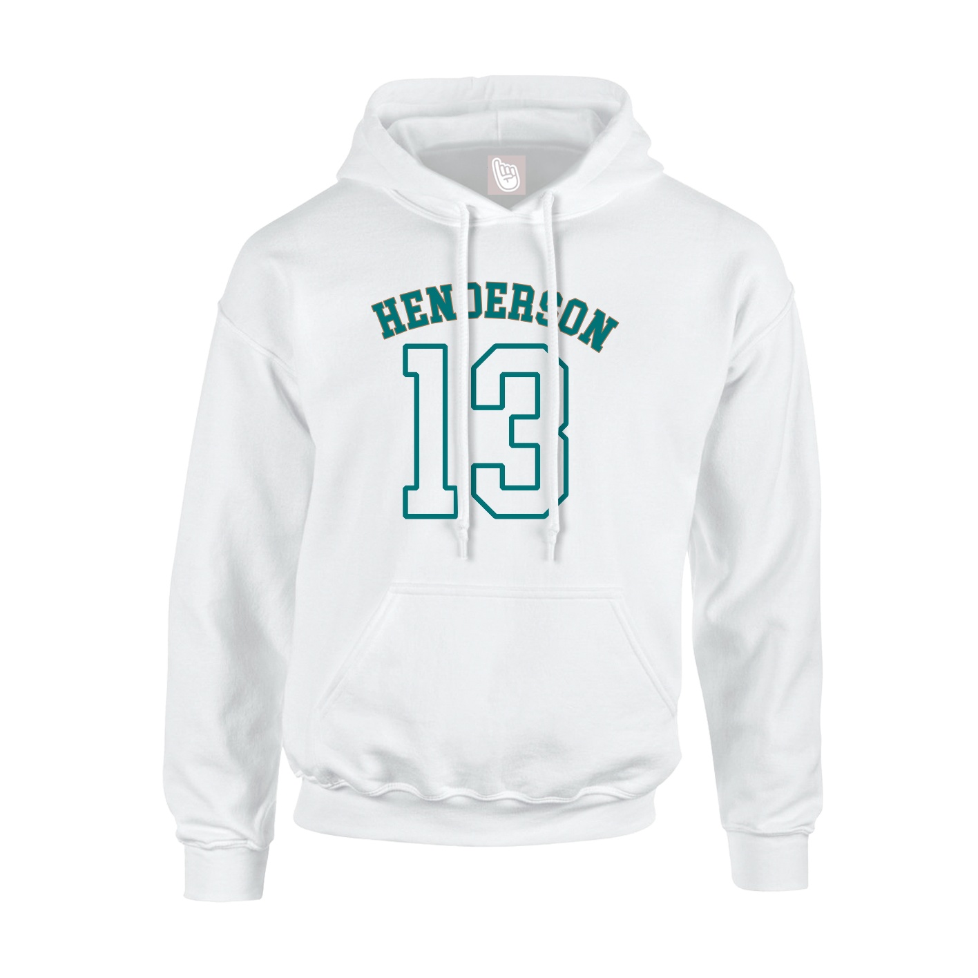 Hoodie — Shirsey Arch in White