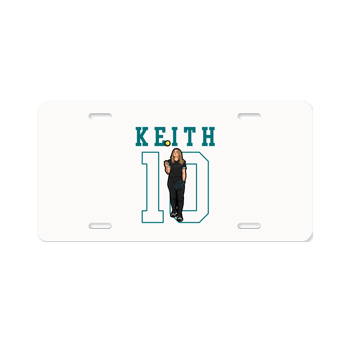 Aluminum License Plate