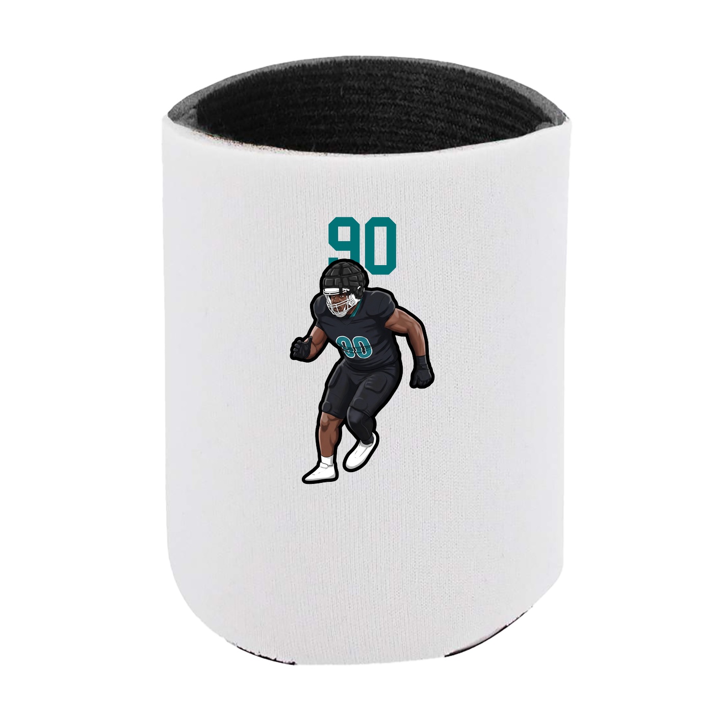 Can Holder — Number Top in White
