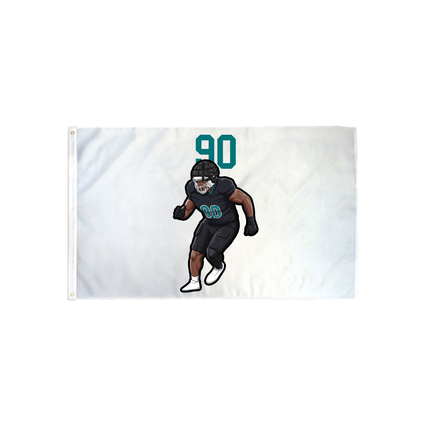 3x5 Flag — Number Top in Classic