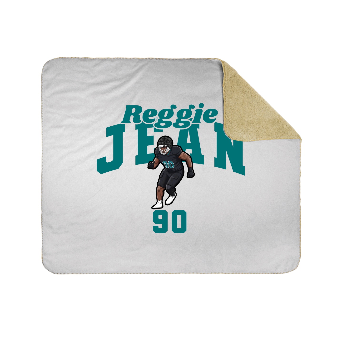 Throw Blanket — Signature Arch in White