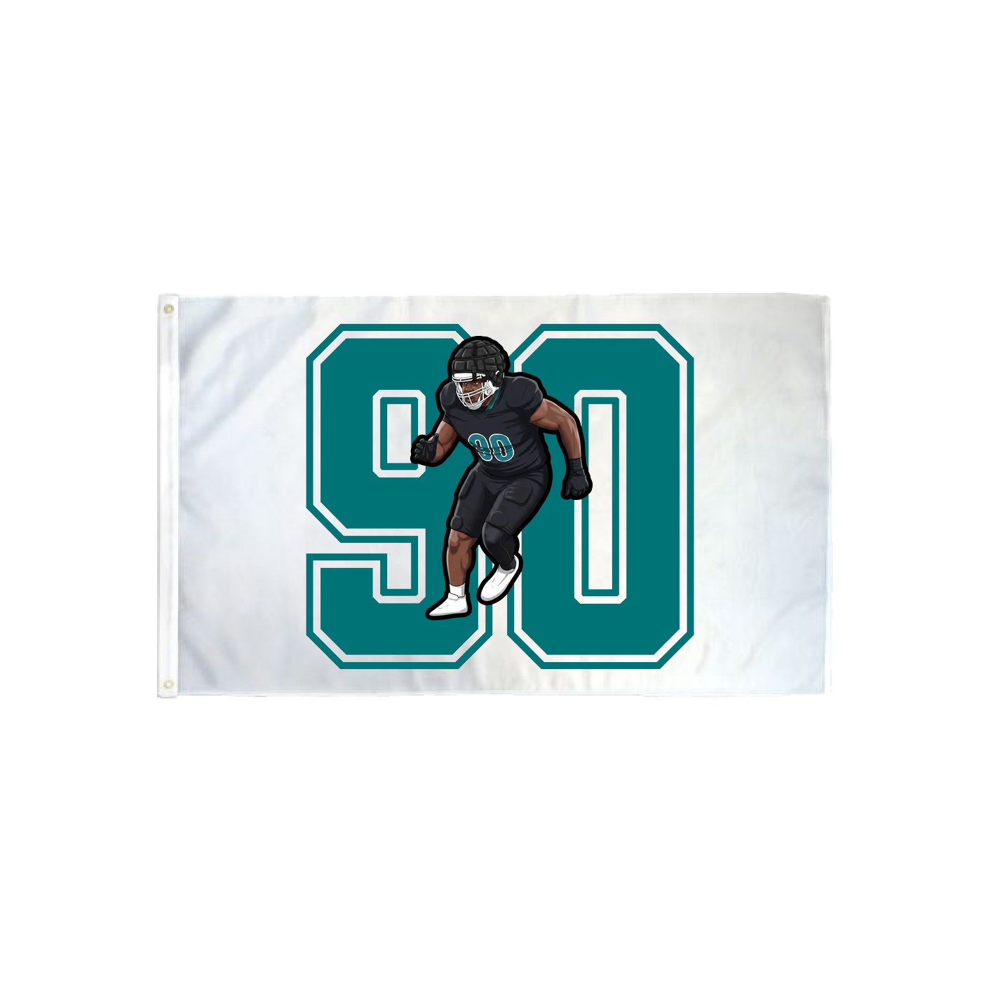 3x5 Flag — Number in Classic