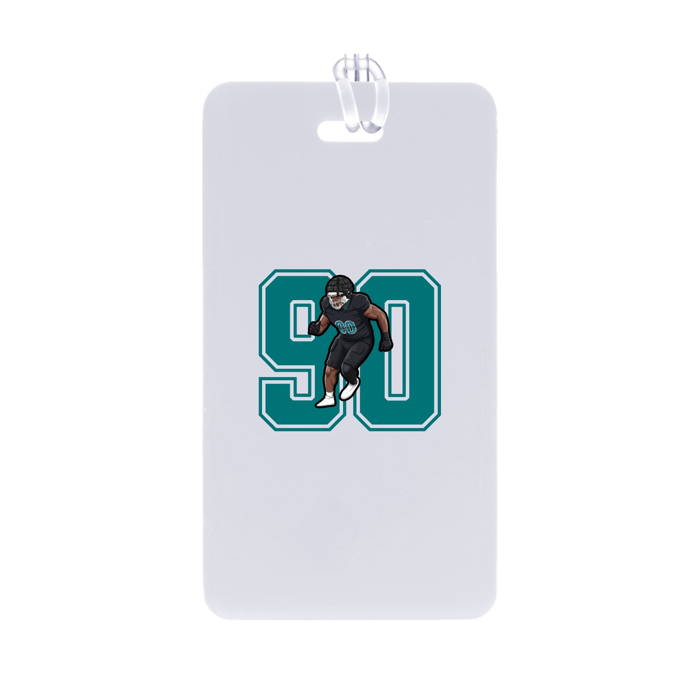 Bag Tag — Number in Classic