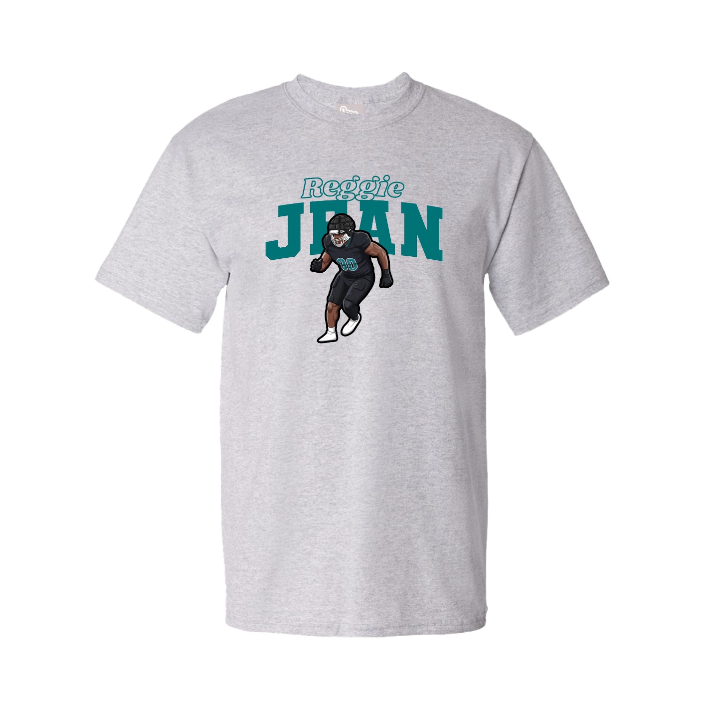 Tee — Name Arch in Grey