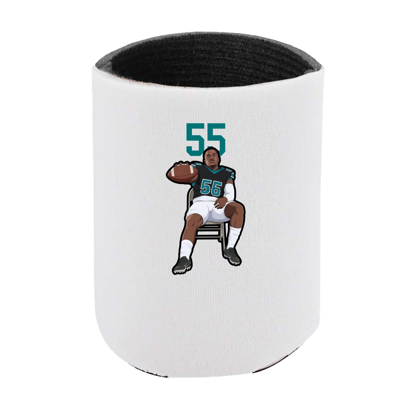 Can Holder — Number Top in White
