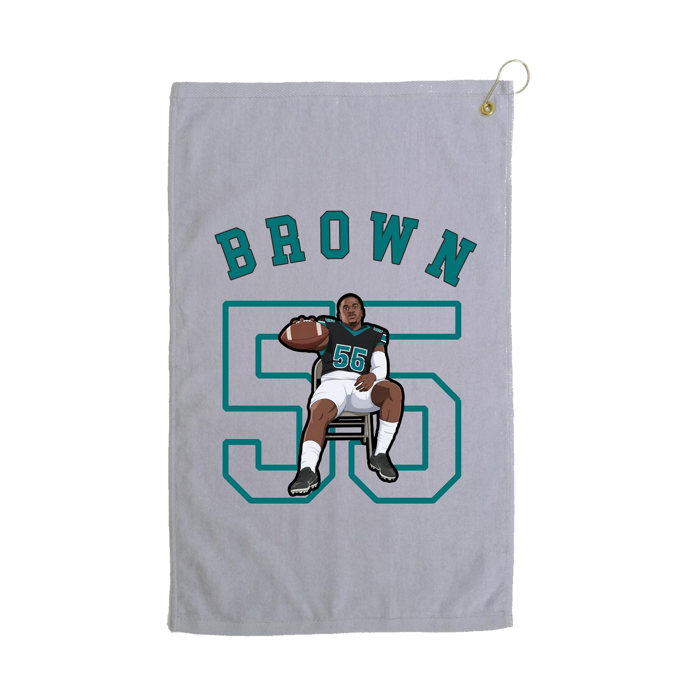 Golf Towel — Shirsey Arch in Grey