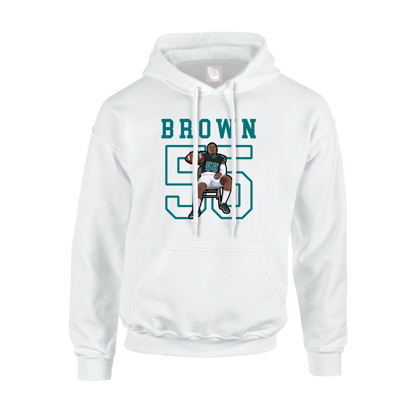 Youth Hoodie — Shirsey in White