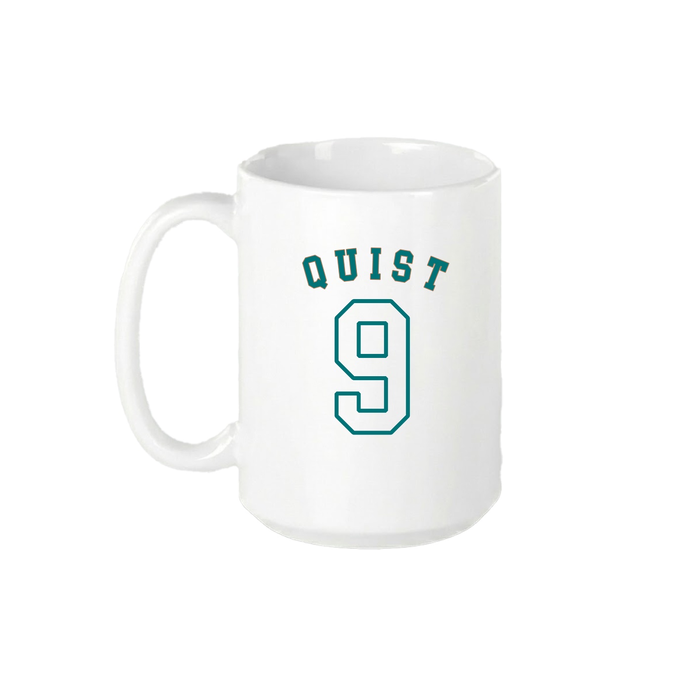 15oz Coffee Mug — Shirsey Arch in White