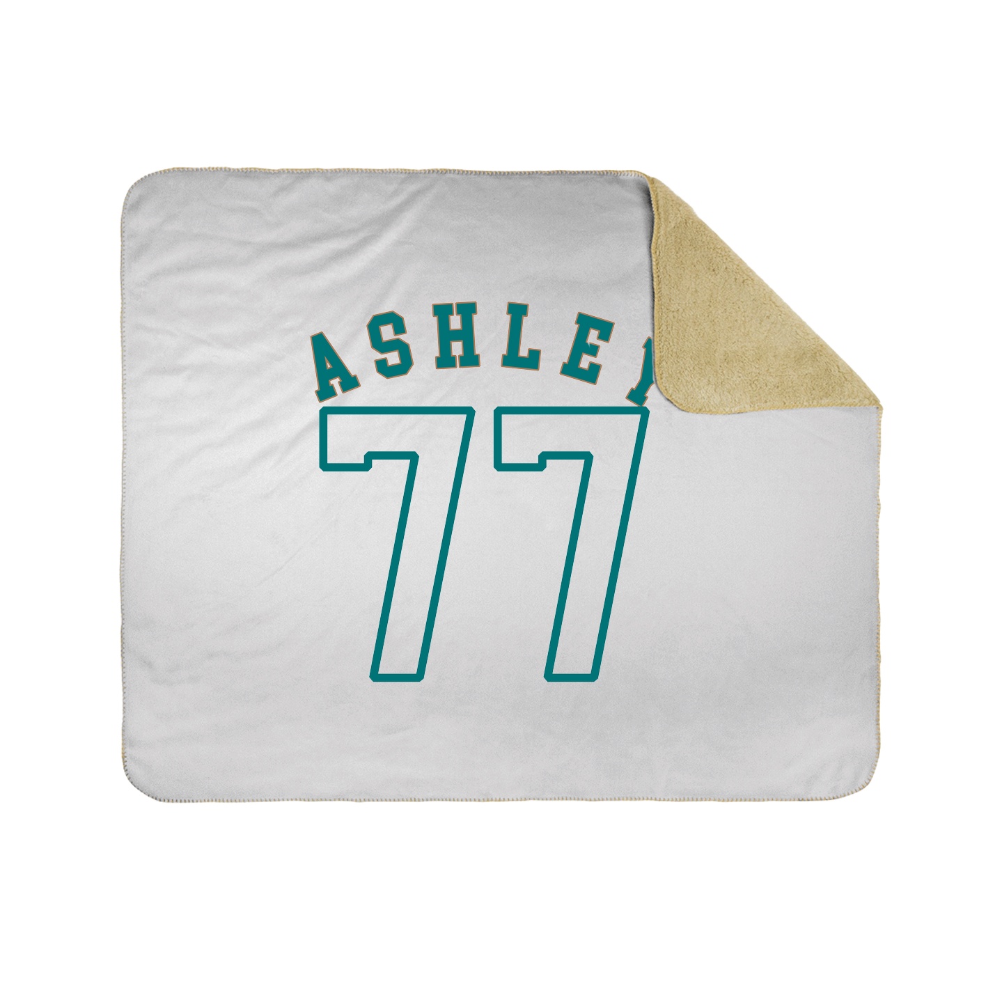 Throw Blanket — Shirsey Arch in White