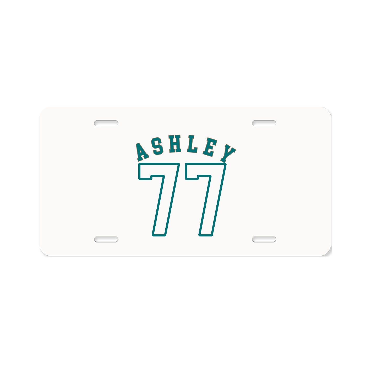 License Plate — Shirsey Arch in Classic