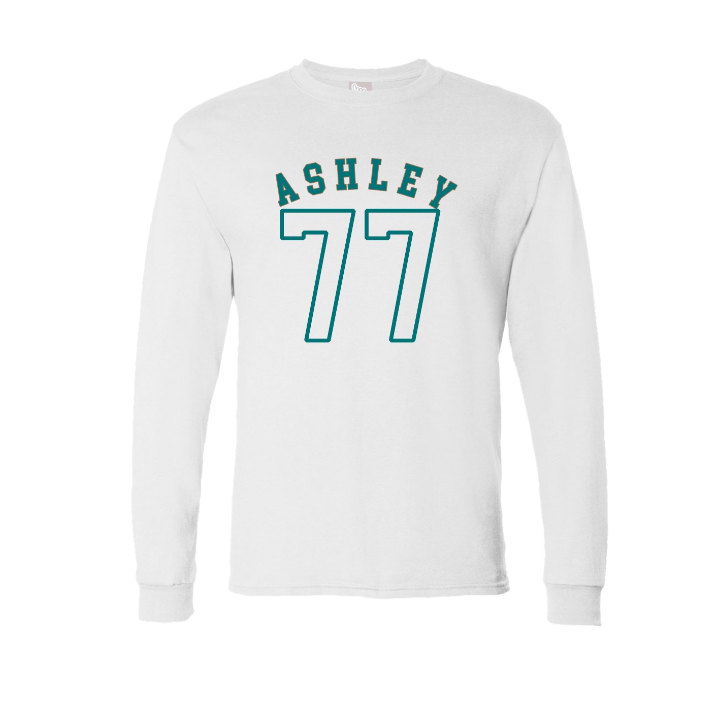 Long Sleeve Tee — Shirsey Arch in White