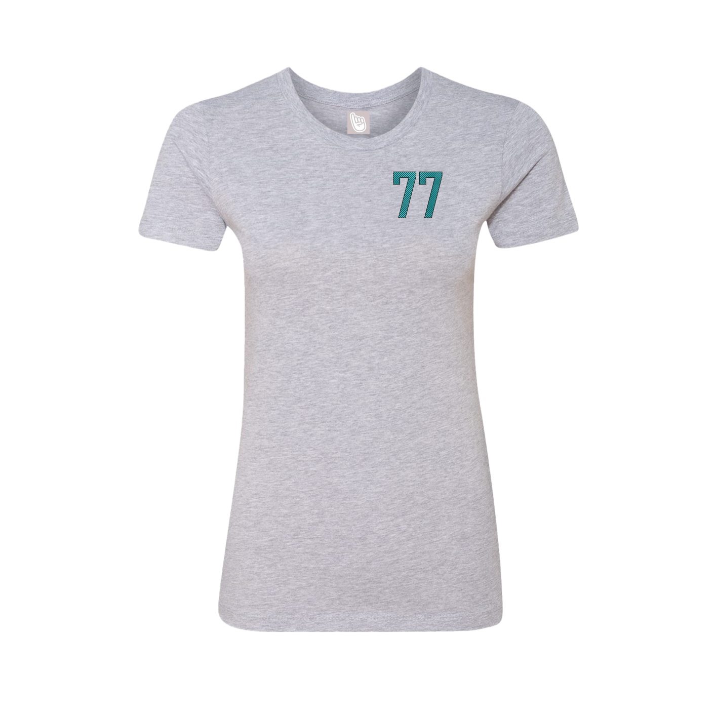 Womens Tee — Front Shirsy in Grey